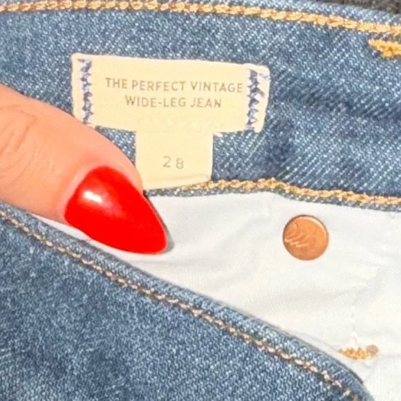 Madewell Women's Blue Flare & Wide Leg Jeans - Picture 11 of 12